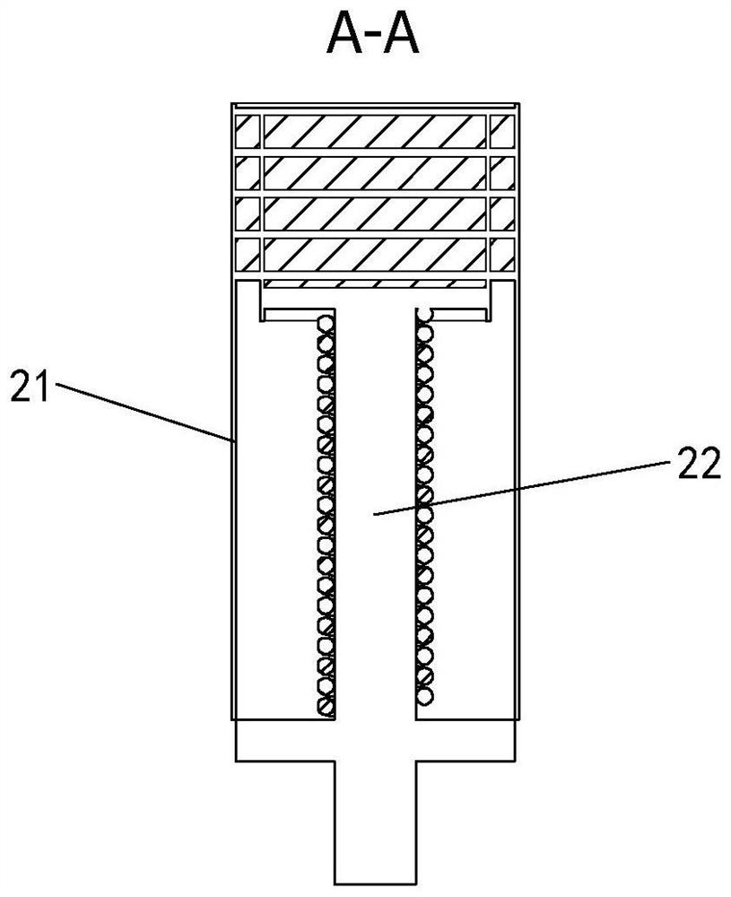 Automatic installation and effect detection device of solar cell module junction box cover