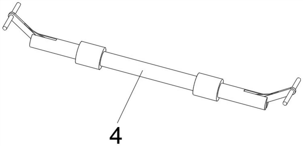 Deep squatting frame with height convenient to adjust and using method thereof