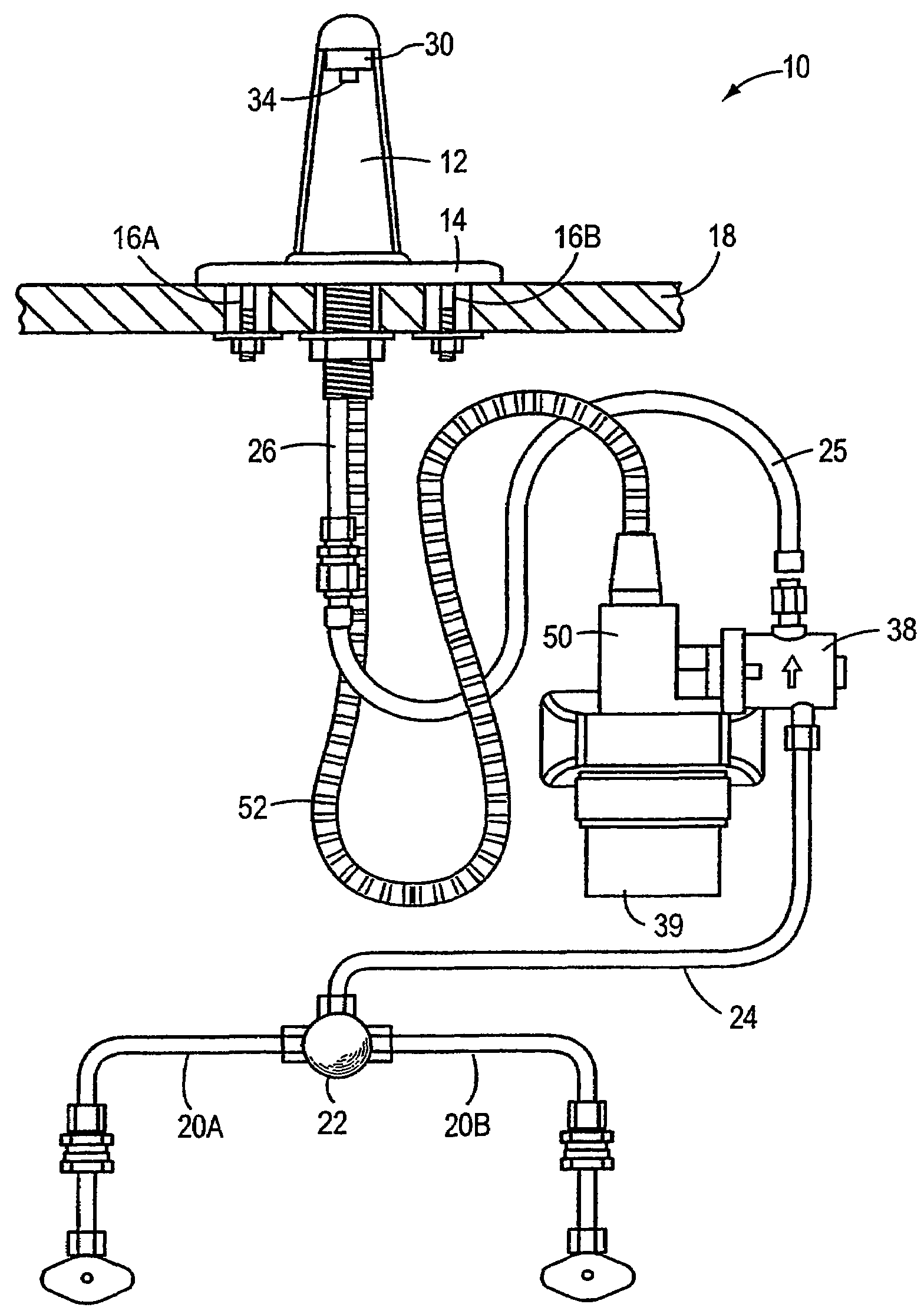 Passive sensors for automatic faucets and bathroom flushers