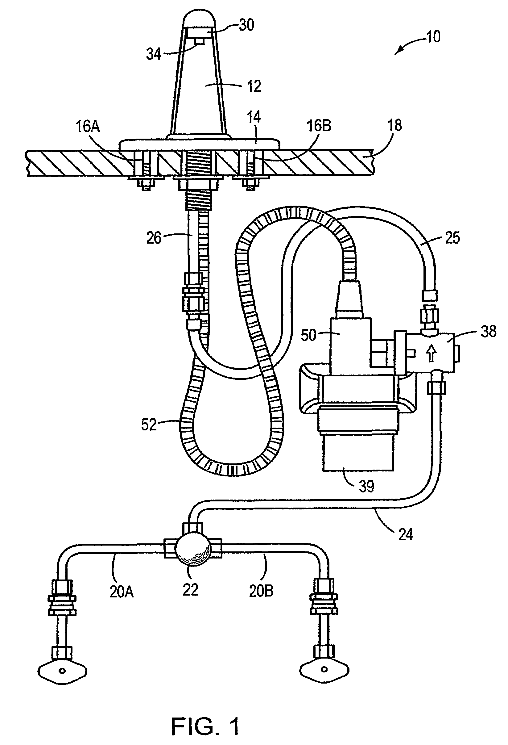 Passive sensors for automatic faucets and bathroom flushers