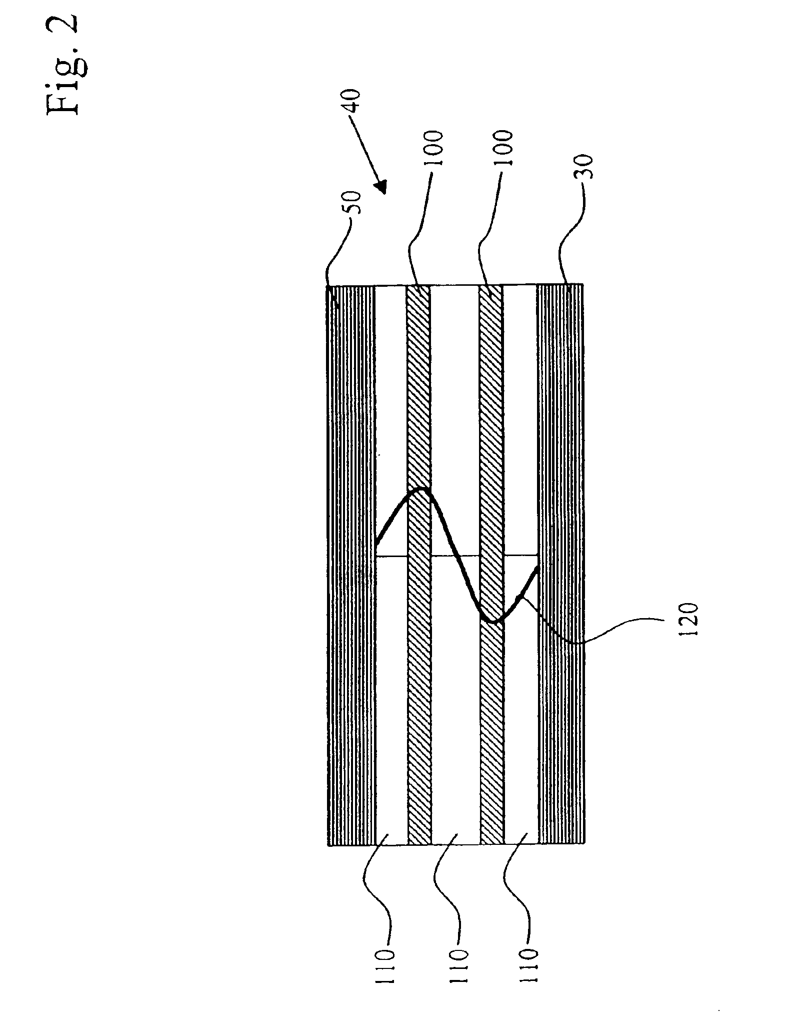 Organic vertical cavity lasing device having organic active region