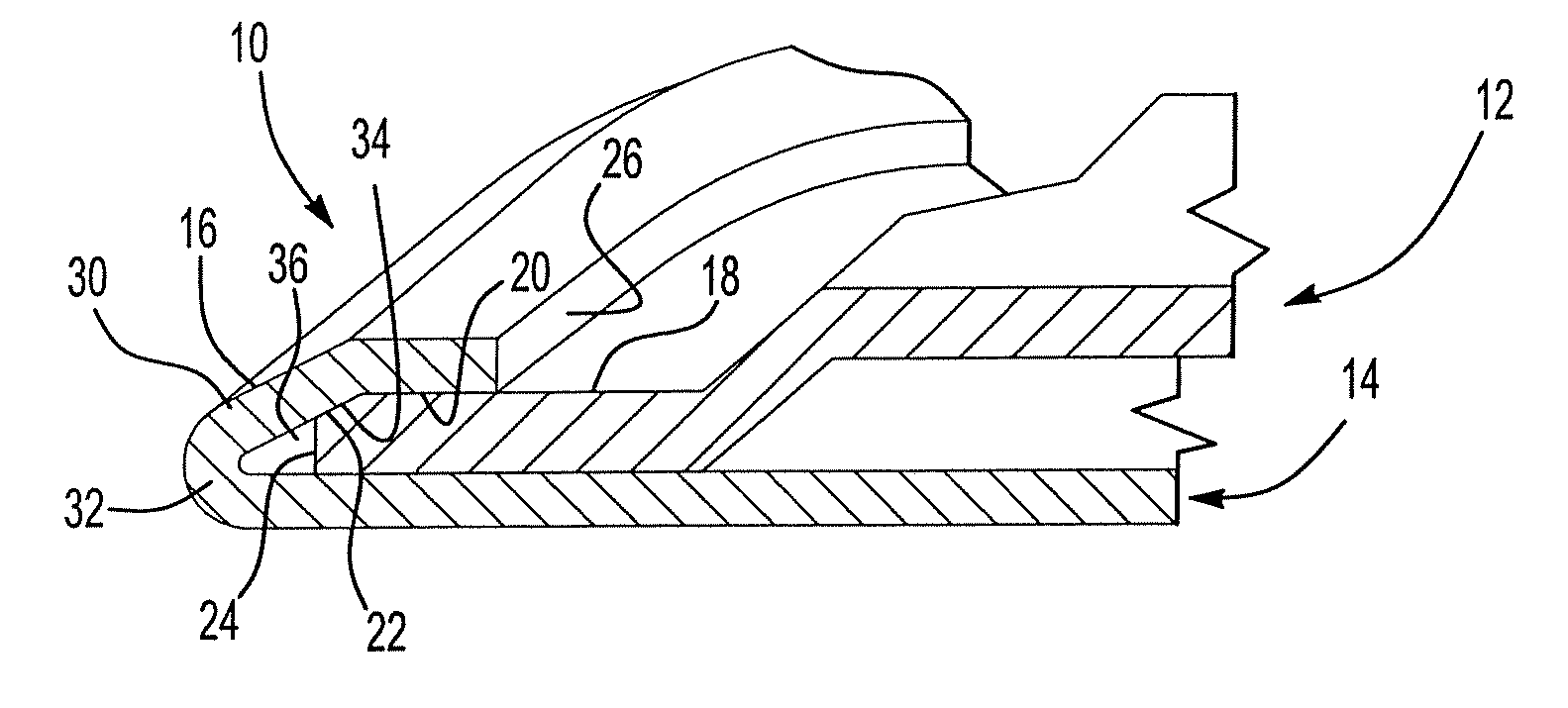 Sheet metal hem and hem forming process