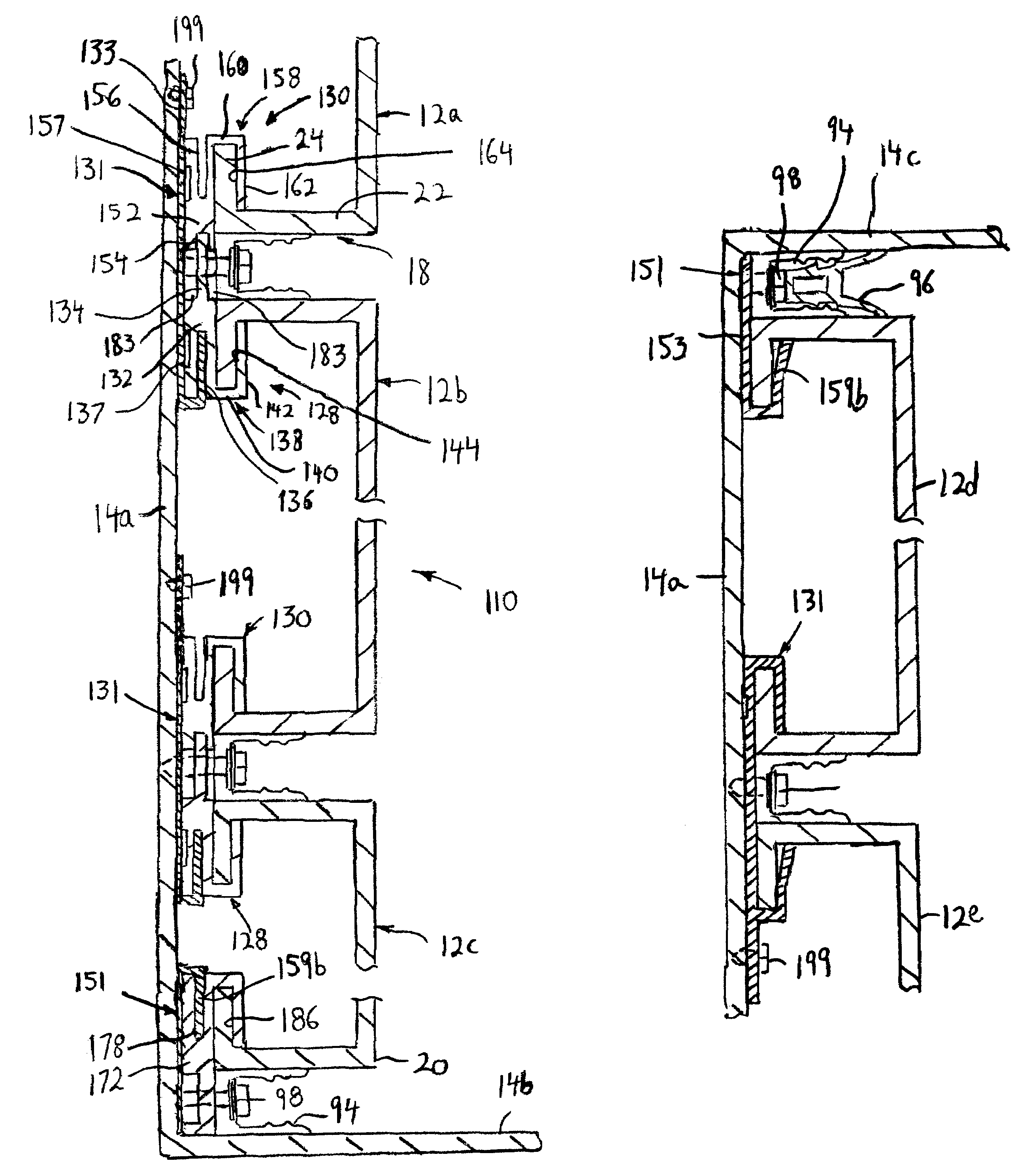 System for mounting wall panels to a wall structure