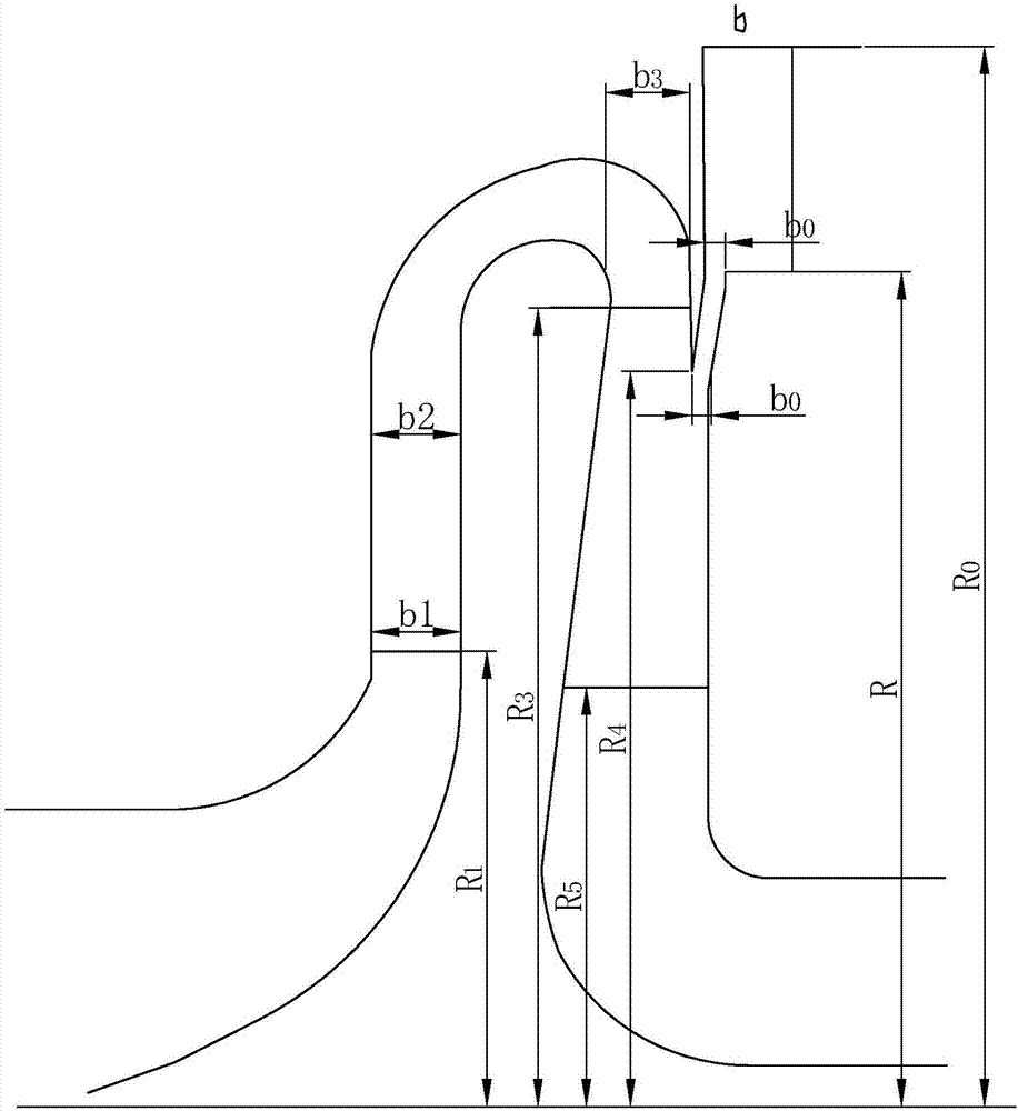 High-flow compact interstage air entraining method of centrifugal compressor