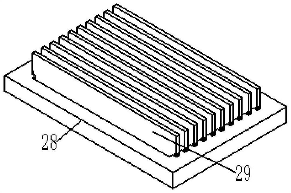 Device suitable for placing memory banks in memory slot of mainboard in batches