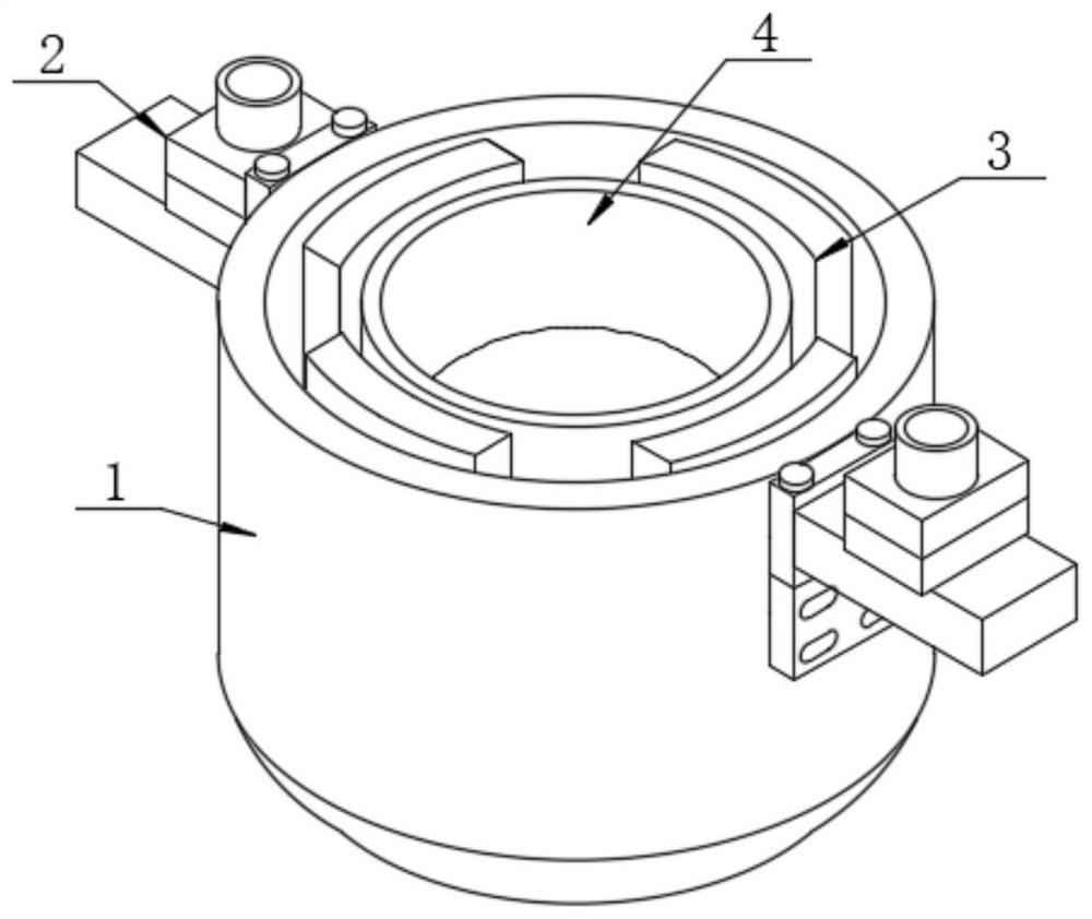 Material flexible freight bag of semicircular special engineering plastic processing equipment