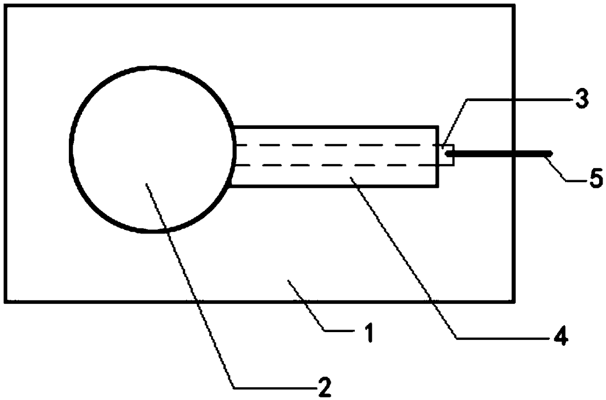 Full compliant dry electrode based on printing technology and preparation method thereof