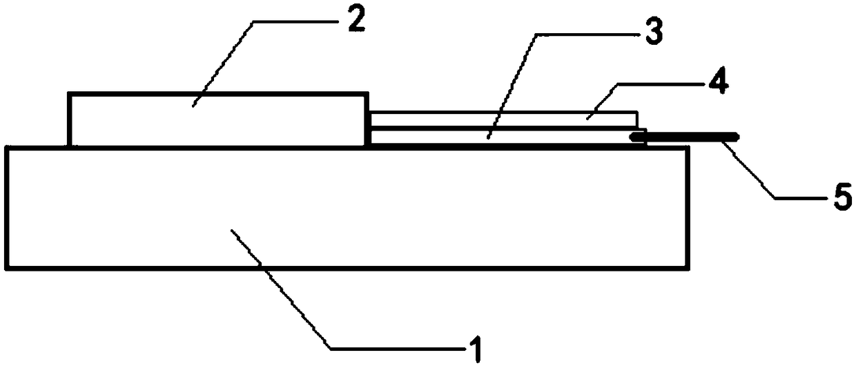 Full compliant dry electrode based on printing technology and preparation method thereof