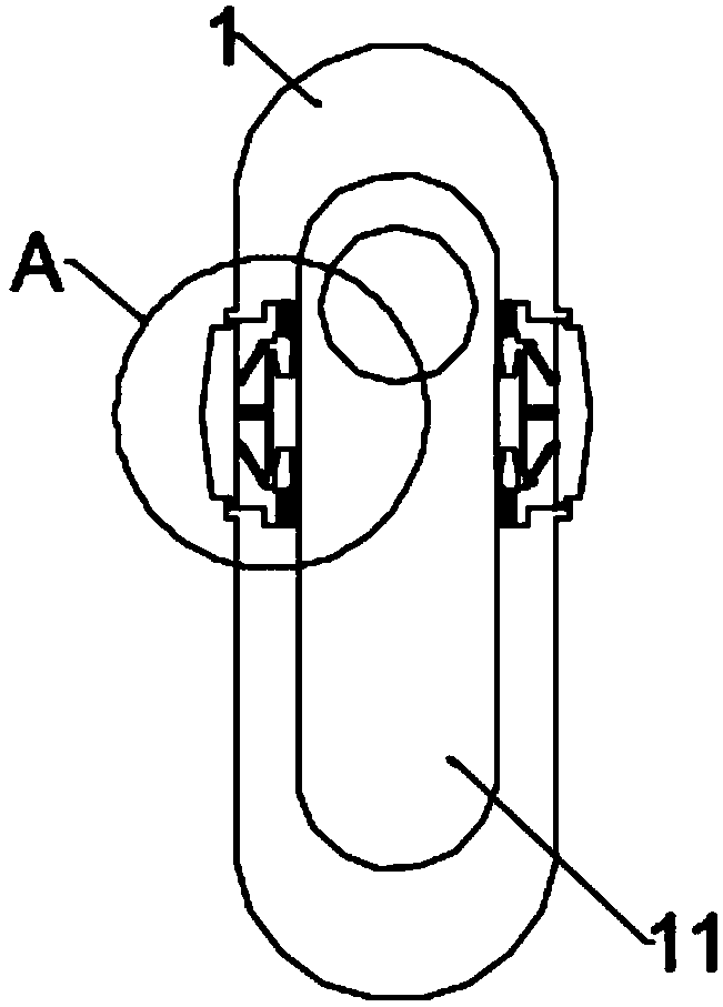 Intelligent wearable device convenient to take and place