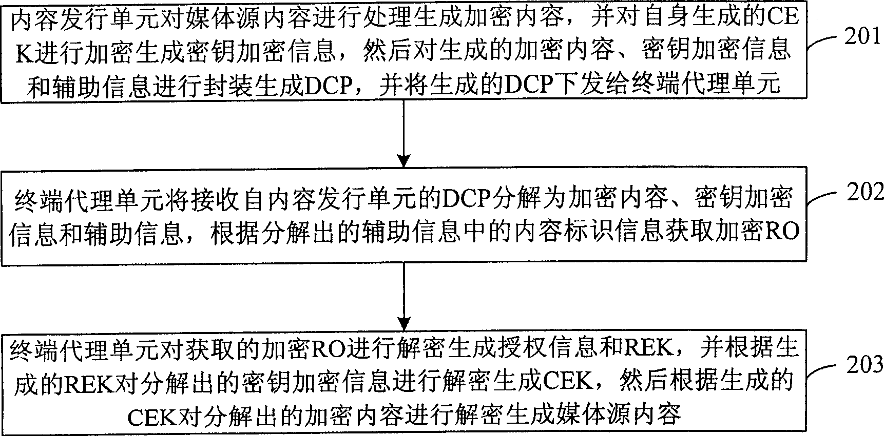 System and method for realizing real time medium copyright protection