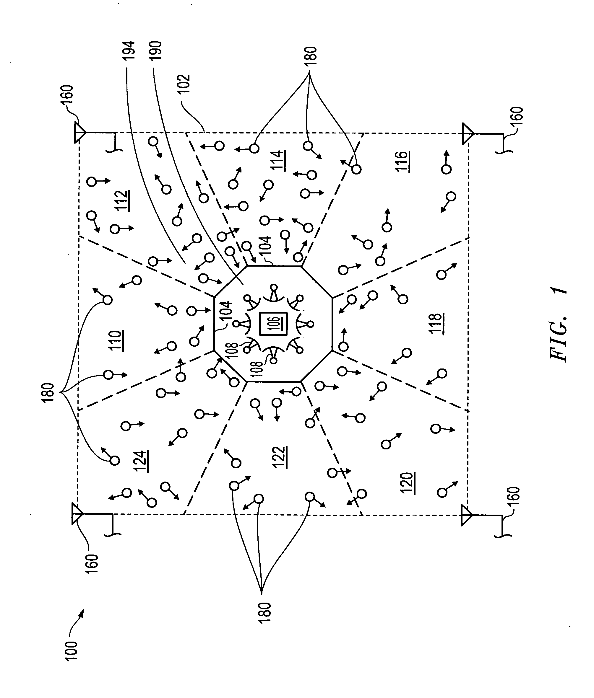 Data separation in high density environments