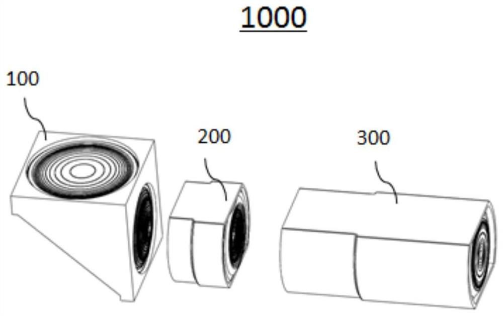 Fixed optical assembly, periscopic optical zoom module and assembling methods of fixed optical assembly and periscopic optical zoom module