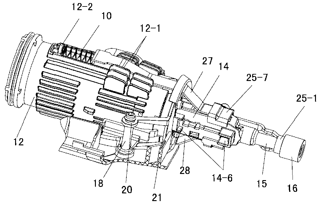 Gas power nail gun