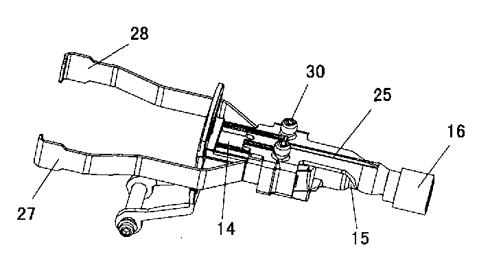 Gas power nail gun