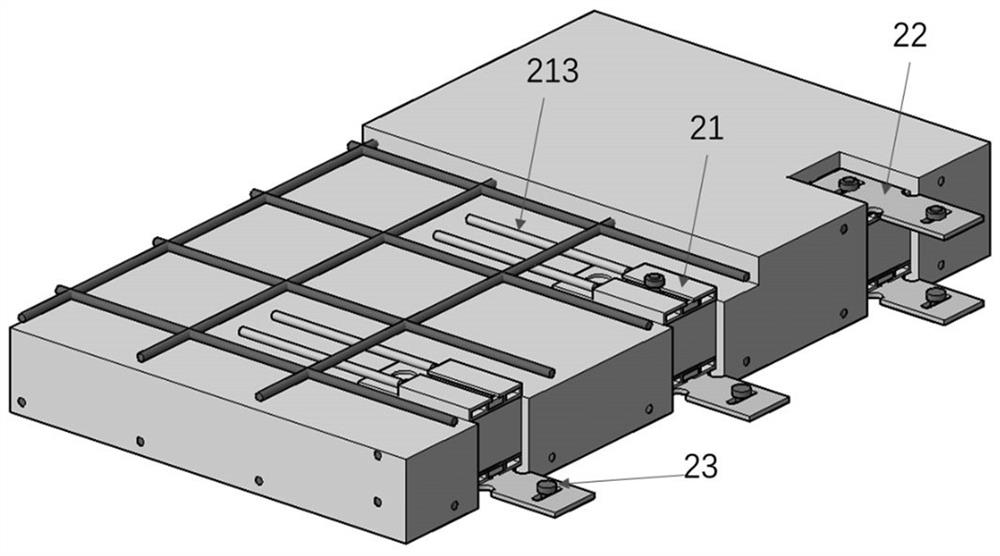 A fully precast concrete floor connecting node