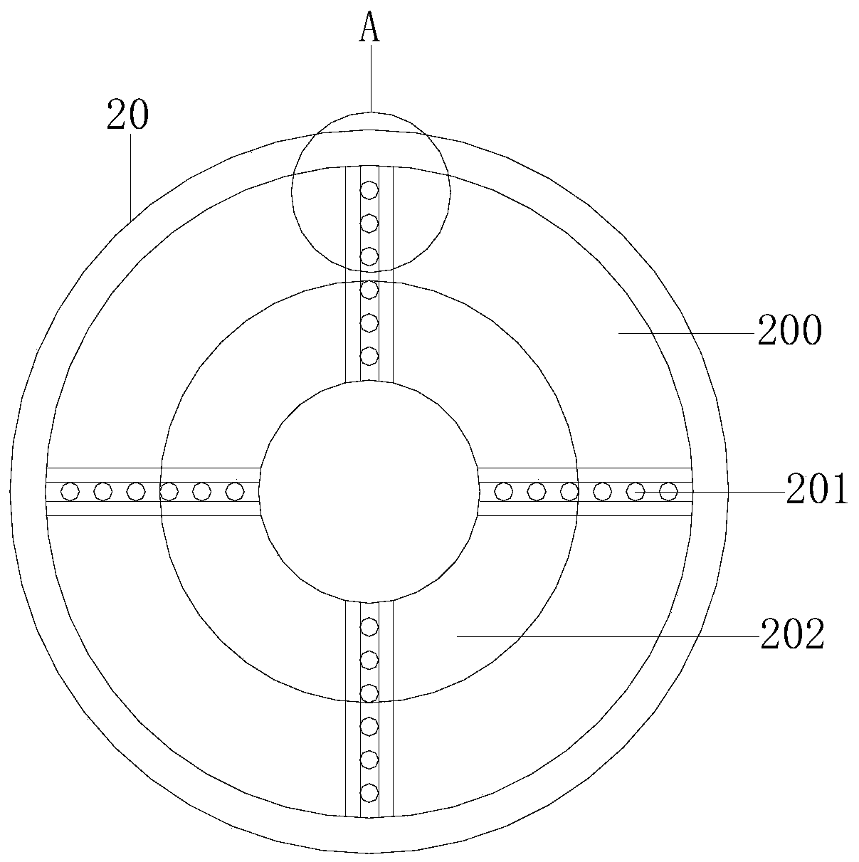 Building cement brick forming equipment based on raw material reprocessing linkage pressing