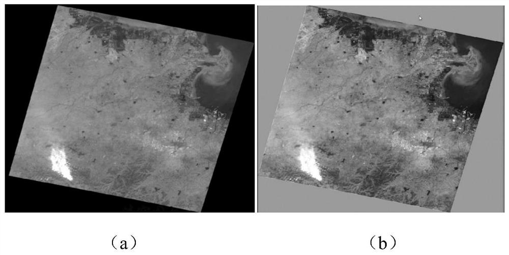 Remote sensing image water body automatic extraction method and device