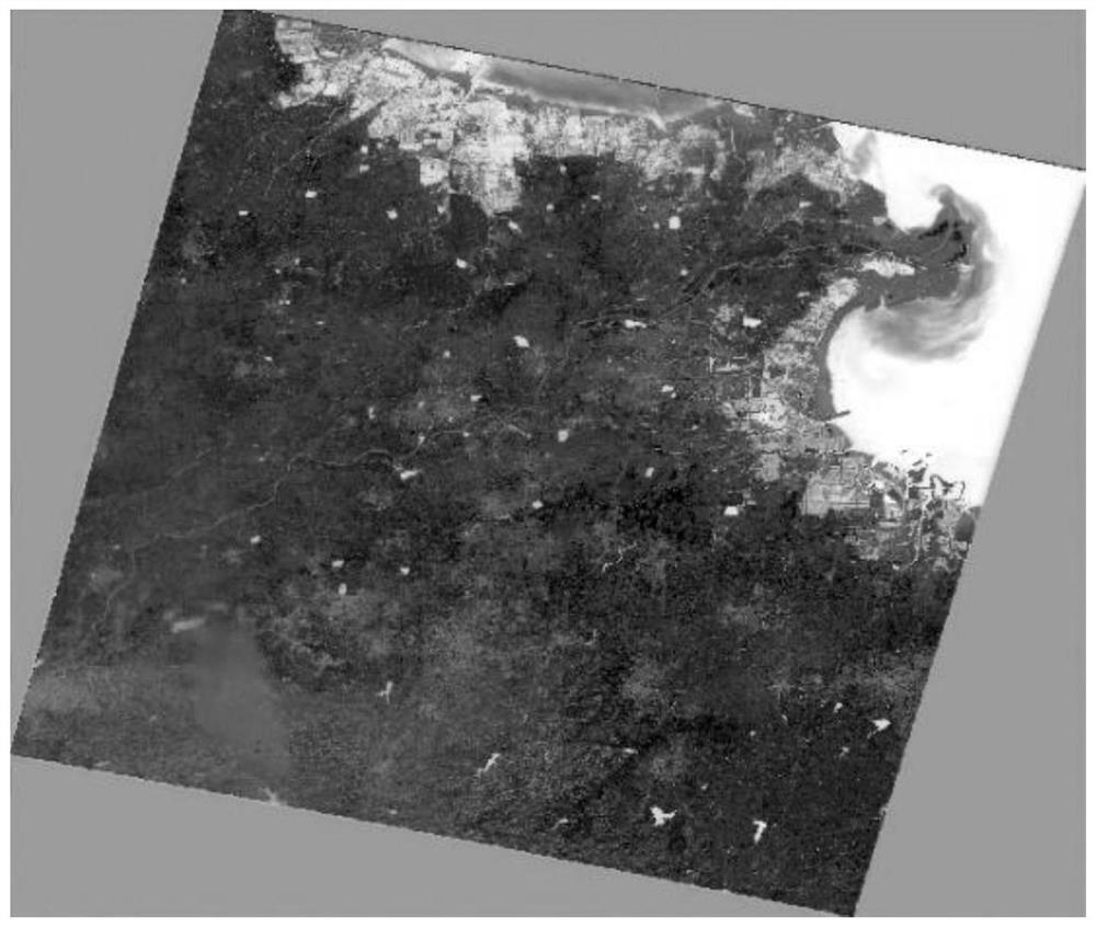 Remote sensing image water body automatic extraction method and device