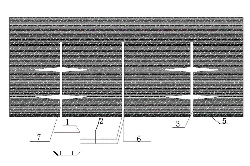 Directional hydraulic pressing penetration, permeability increase and outburst elimination method of guide groove