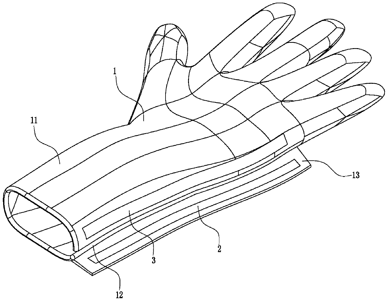 Fireproof cotton gloves