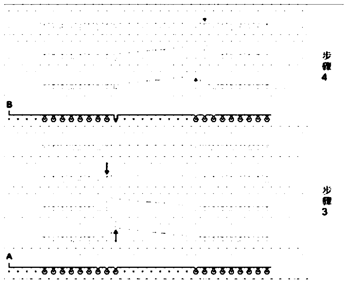 Float interlaced texture of knitted fabrics and knitting method of float interlaced texture of knitted fabrics