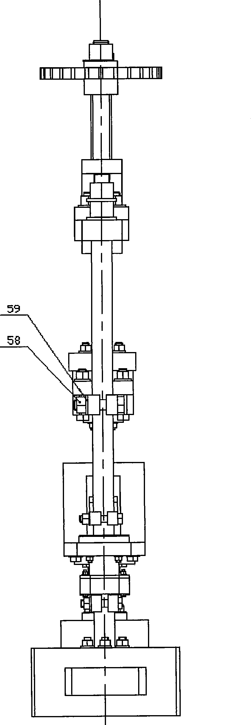 Intelligent experimental bench for driver performance test