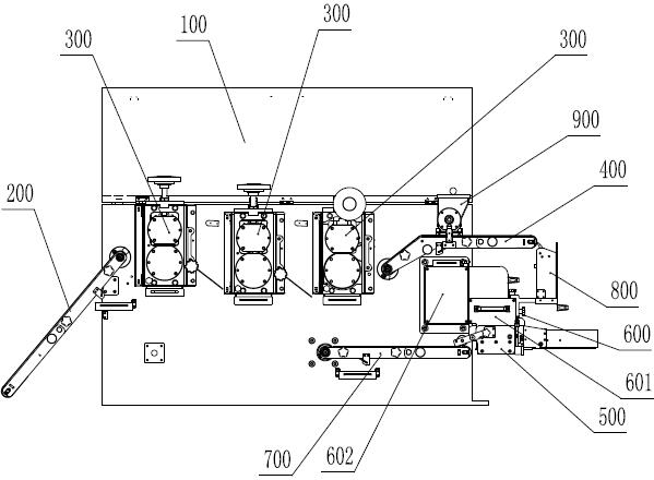 A new type of noodle belt conveying punching method