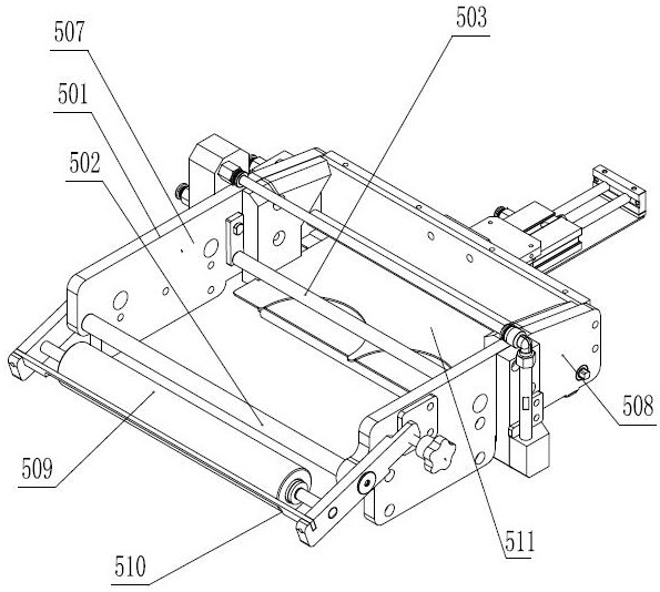 A new type of noodle belt conveying punching method