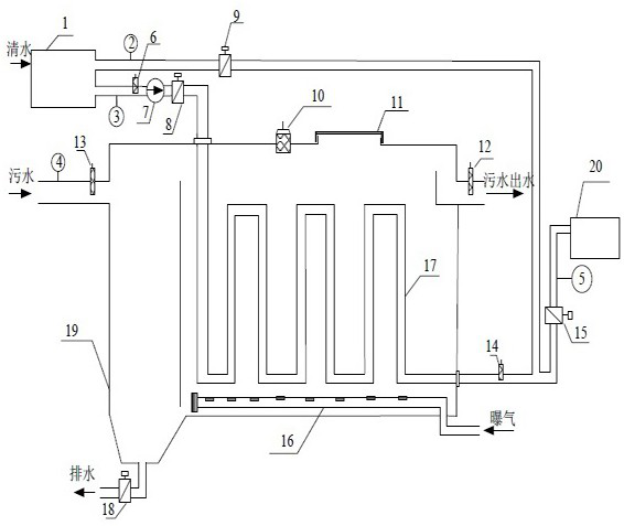 Sewage waste heat recovery device and working method thereof