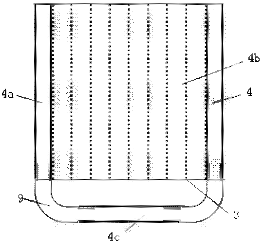 Hot-water draining consolidation processing device and hot-water draining consolidating processing method for soft soil foundation