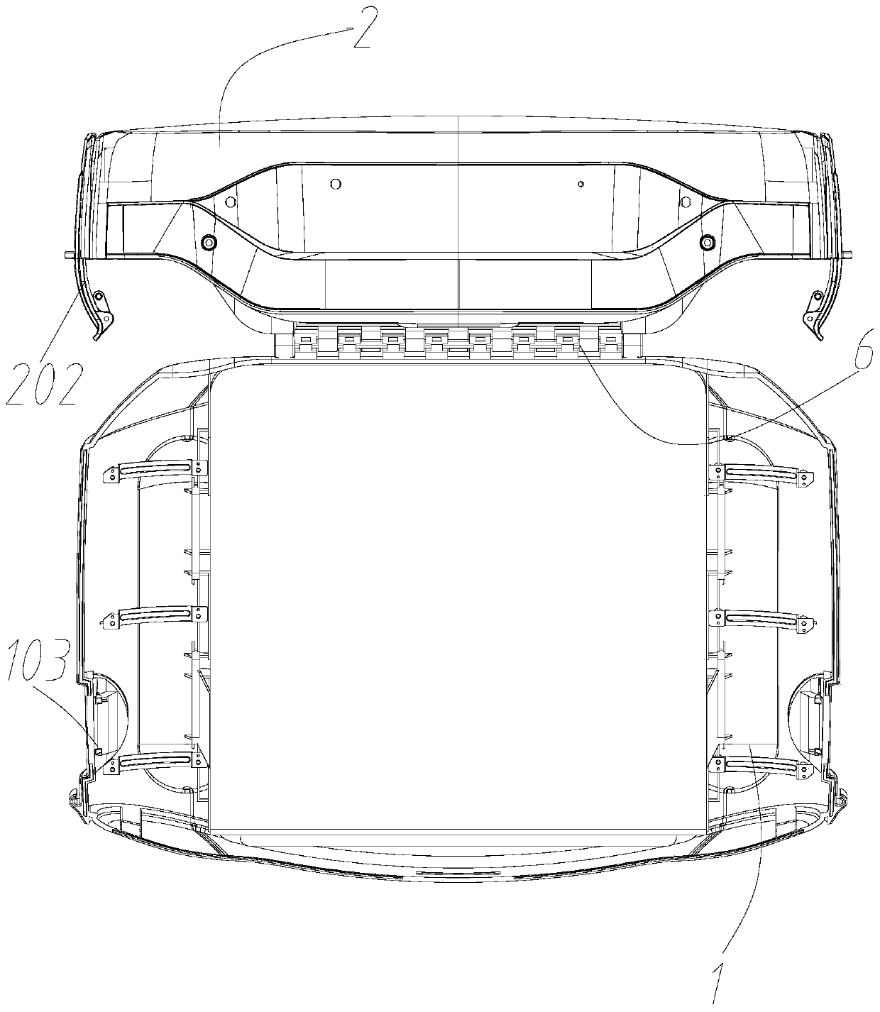 Box type integrated display