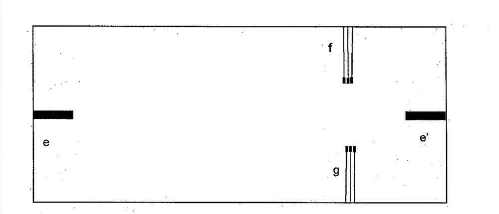 Micro-fluidic composite chip with symmetric micro-channel structure and integrated non-contact conductivity detection