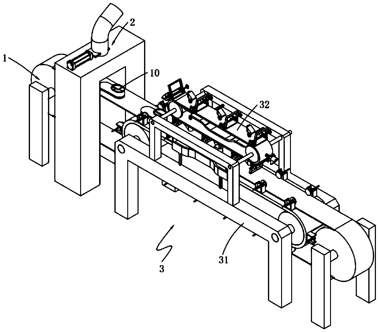 Automatic vamp polishing device