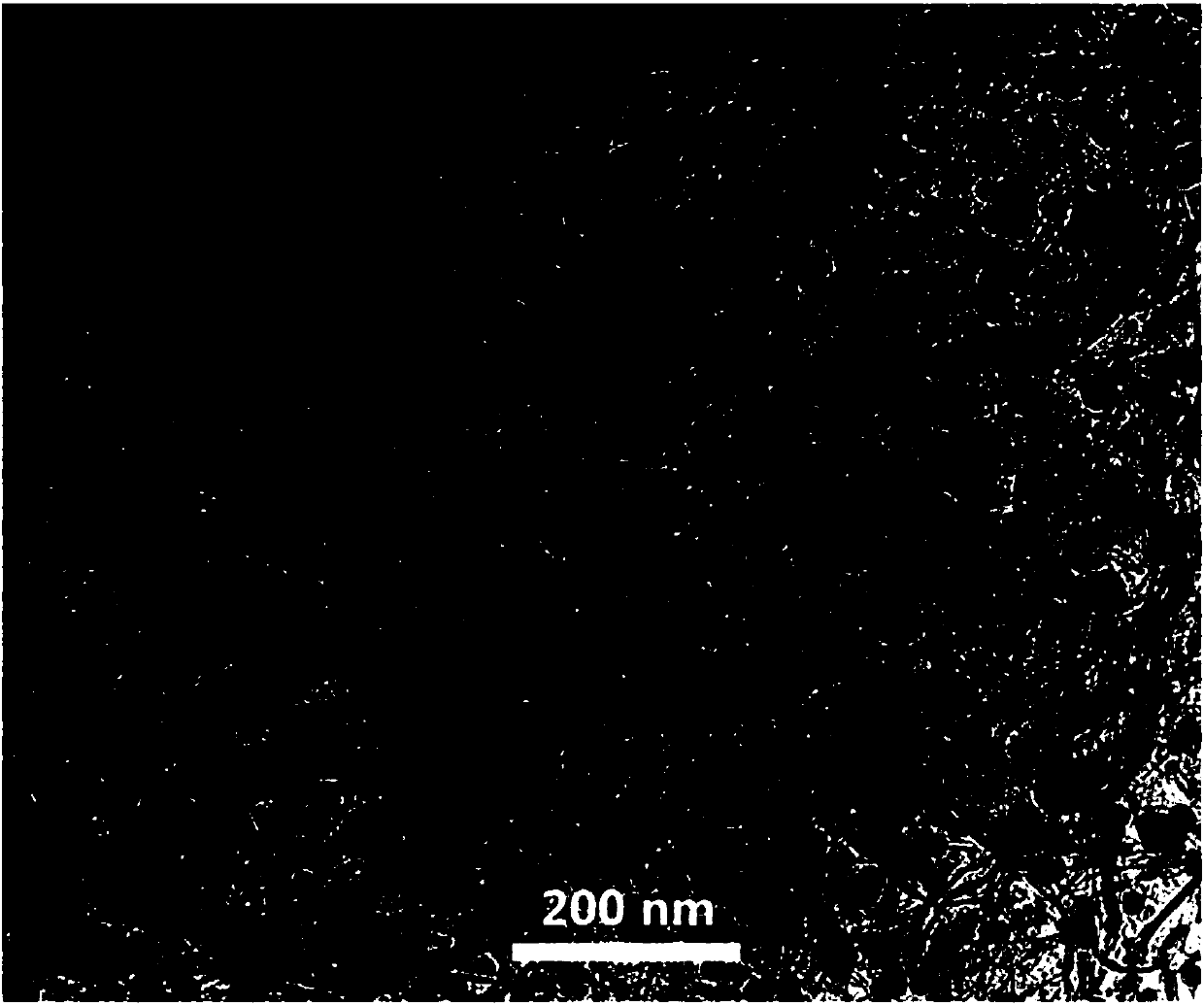 Silicon embedded redox graphene/graphite phase carbon nitride composite material, preparation and application thereof