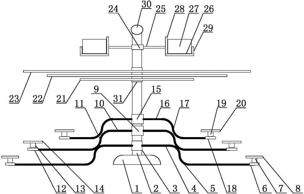 Balance exercise mechanism for multi-user combinations