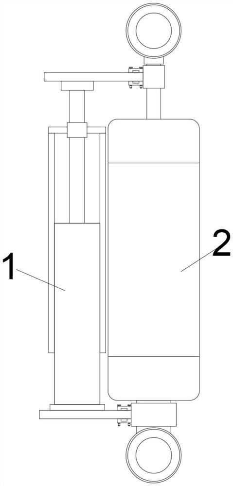 Automobile active suspension system