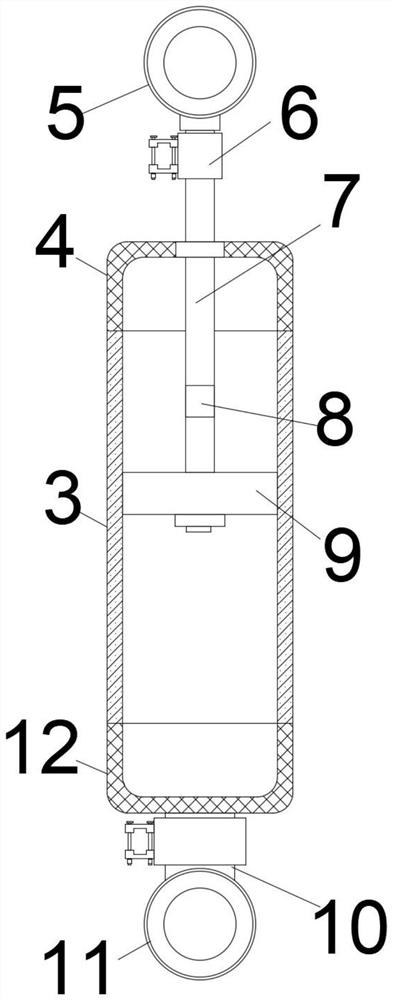 Automobile active suspension system