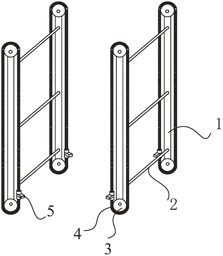 Corrugated box feeding device