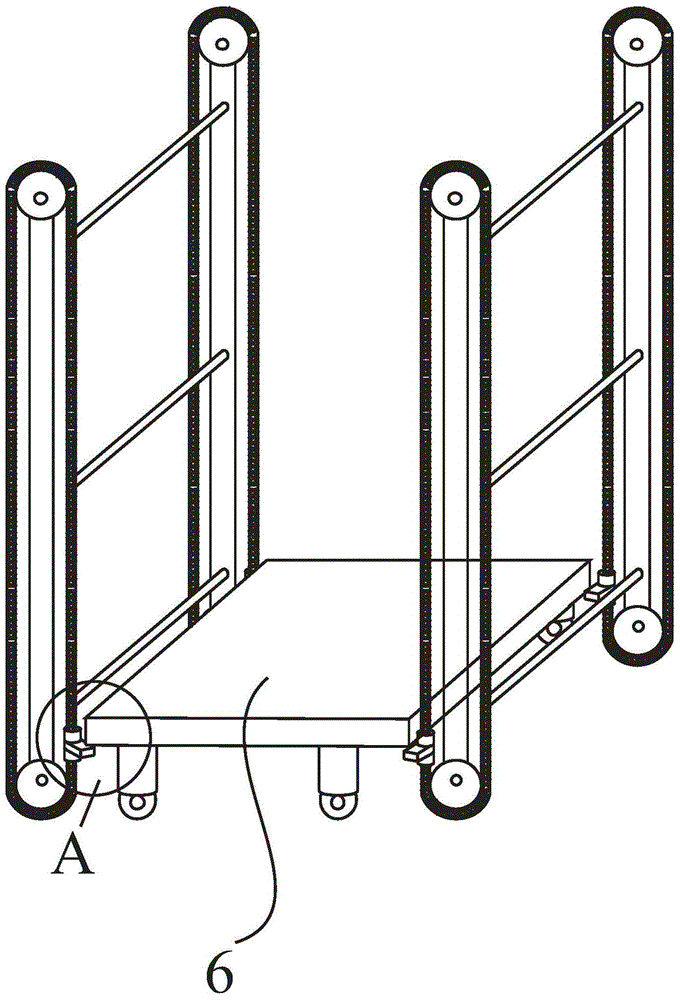 Corrugated box feeding device