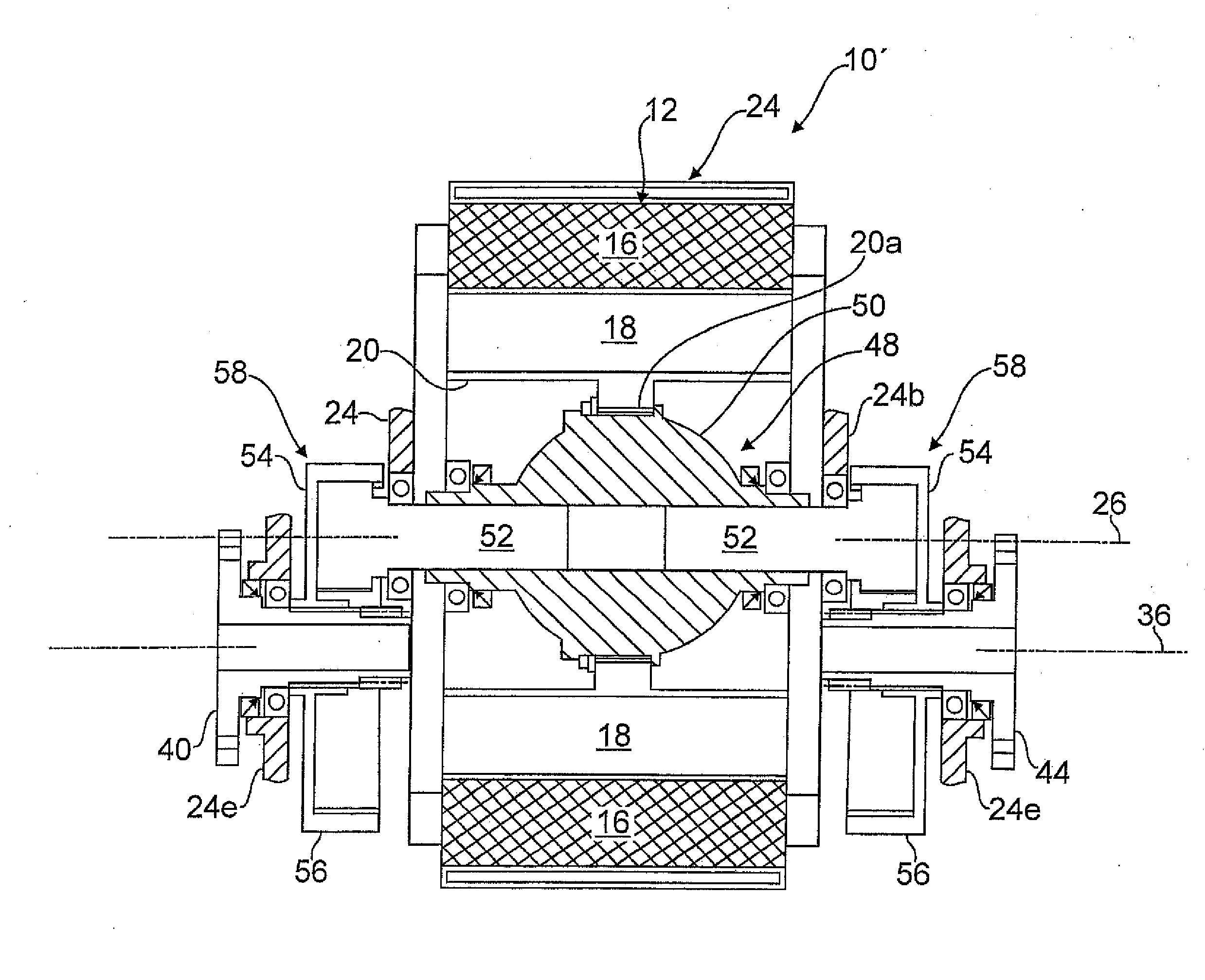 Drive arrangement