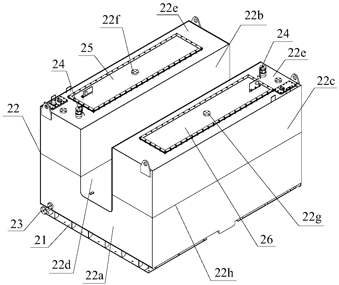 Railway mobile power generation equipment