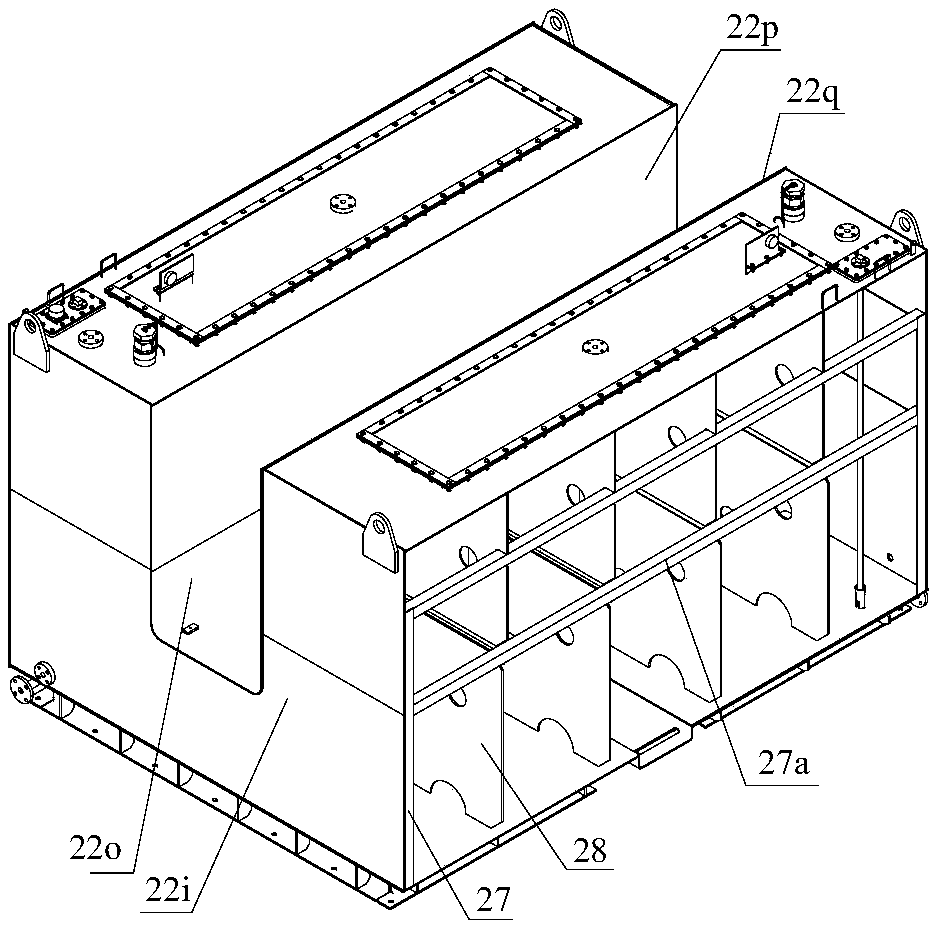 Railway mobile power generation equipment