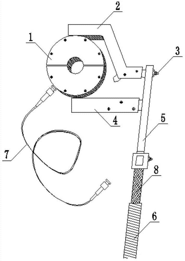 An Open Type Rogowski Coil Current Sensor Convenient for Mounting at High Places