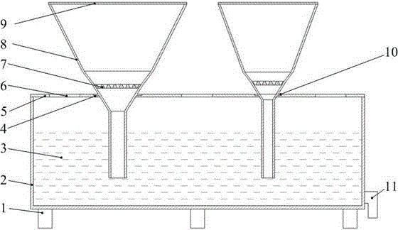 Combined liquid-material separation type variable-speed airflow eddy kinetic energy pulping device