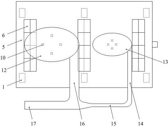 Combined liquid-material separation type variable-speed airflow eddy kinetic energy pulping device