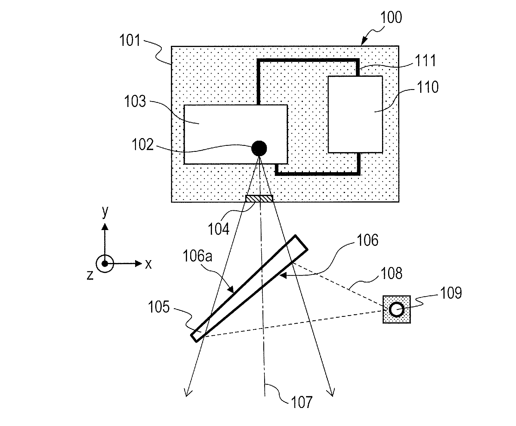 Radiation generating apparatus and radiation image taking system