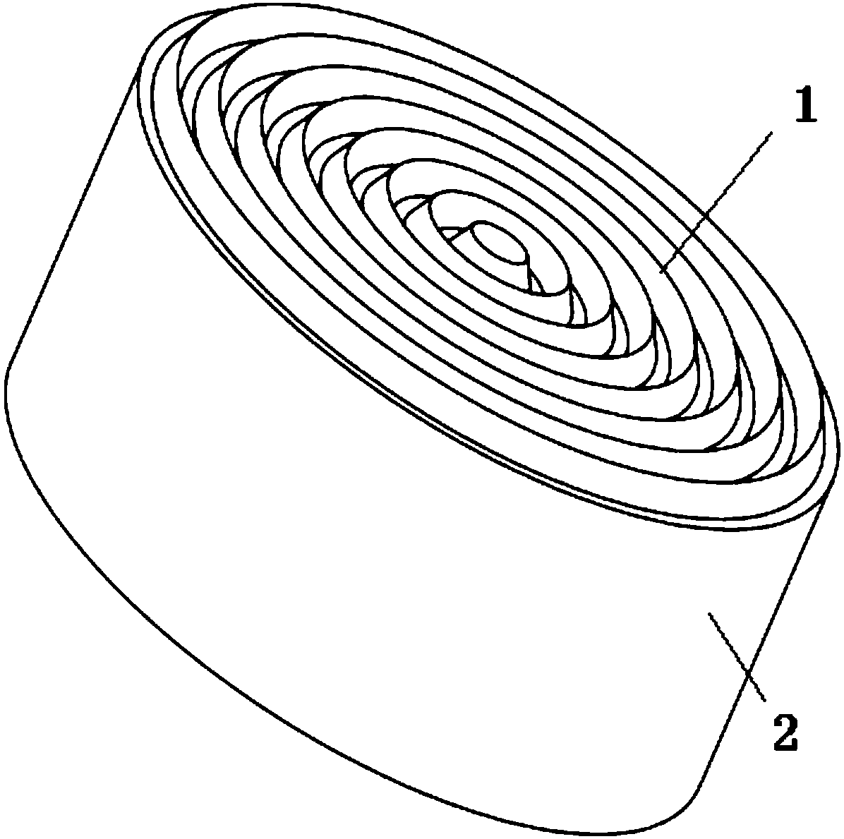 Polyurethane foam plate with rib-shaped bionic non-smooth surface and preparation method of polyurethane foam plate