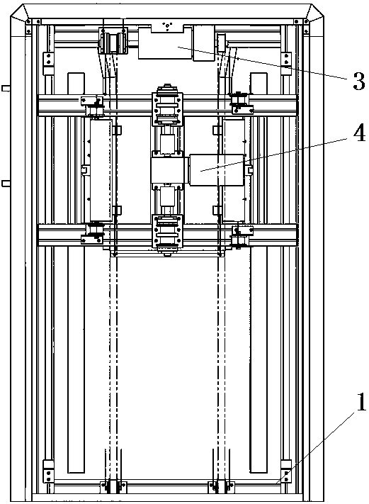 Stacking machine, grabbing device and grabbing hook mechanisms