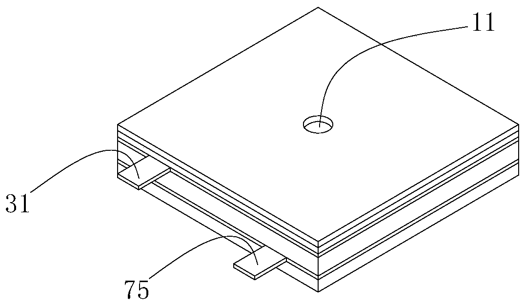 Vertically-supported micro-piezoelectric pump