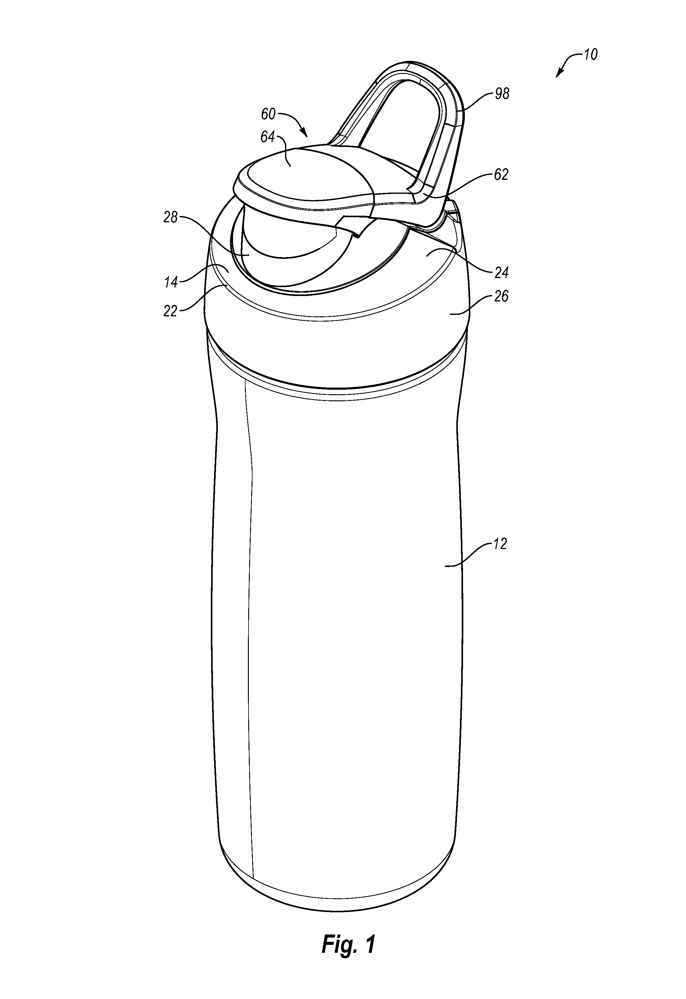 Closure for an opening in a lid